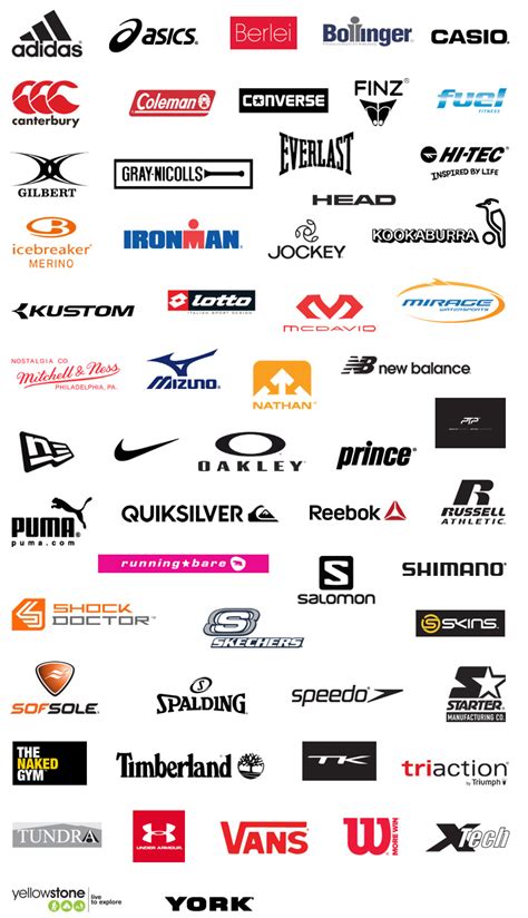 Gym Wear Brand Logos | Amtworkout.co