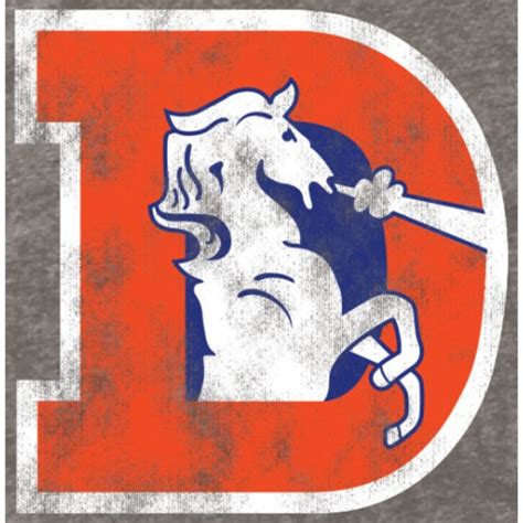 Denver broncos throwback Logos
