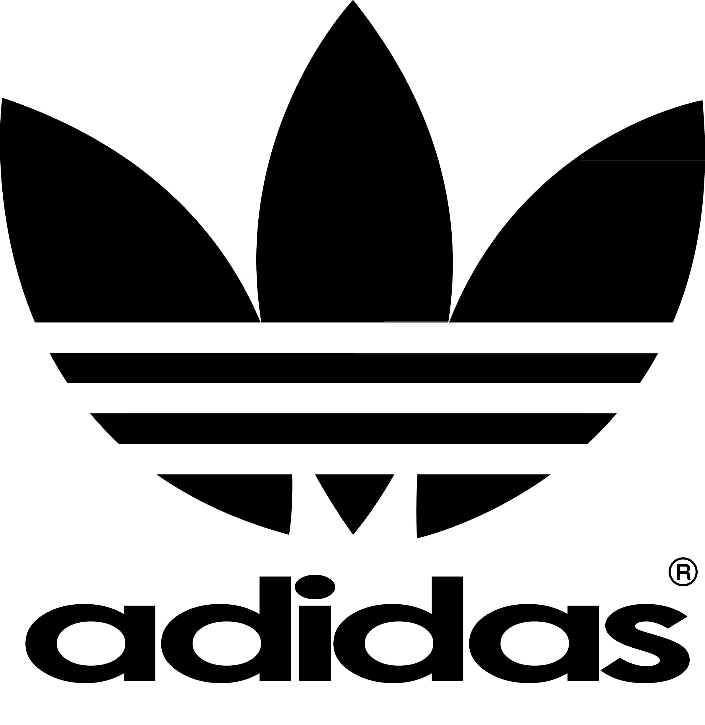 Adidas Logo Png Clipart Png Mart
