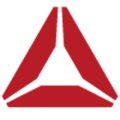 Three red triangles Logos