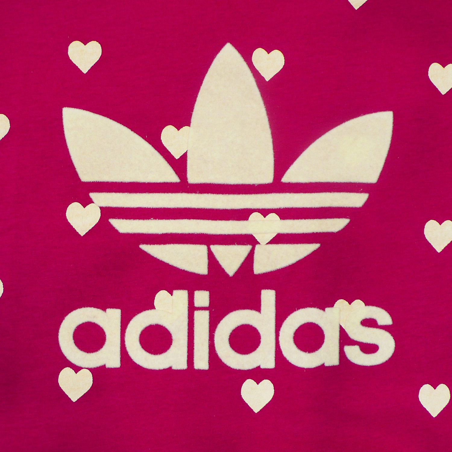 Pink adidas Logos