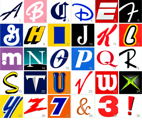 Alphabet Logo Quiz