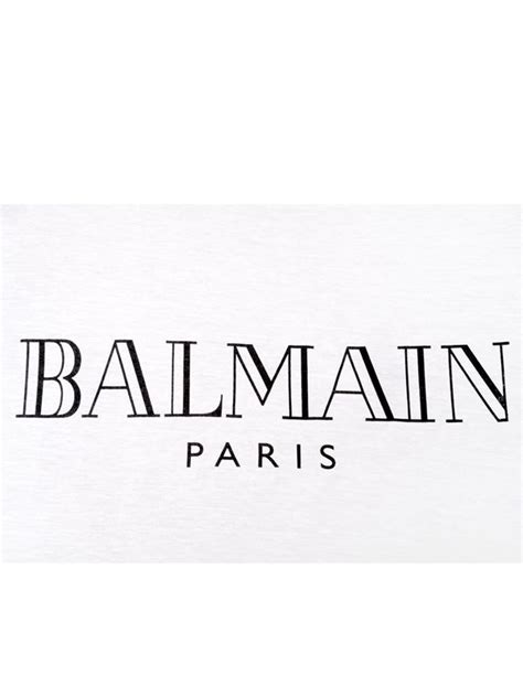 Balmain jeans Logos