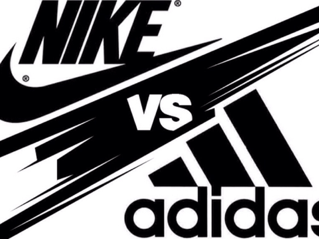 nike and adidas logo
