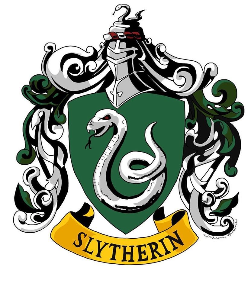Official Hogwarts Slytherin Logo