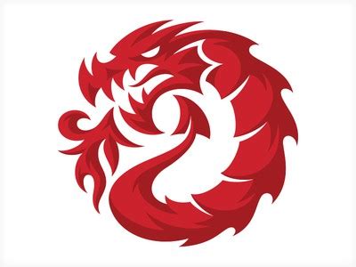 Fire dragon Logos