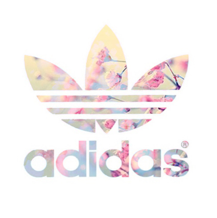 flower adidas logo