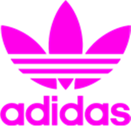 Pink Adidas Logos - t shirt adidas rose roblox