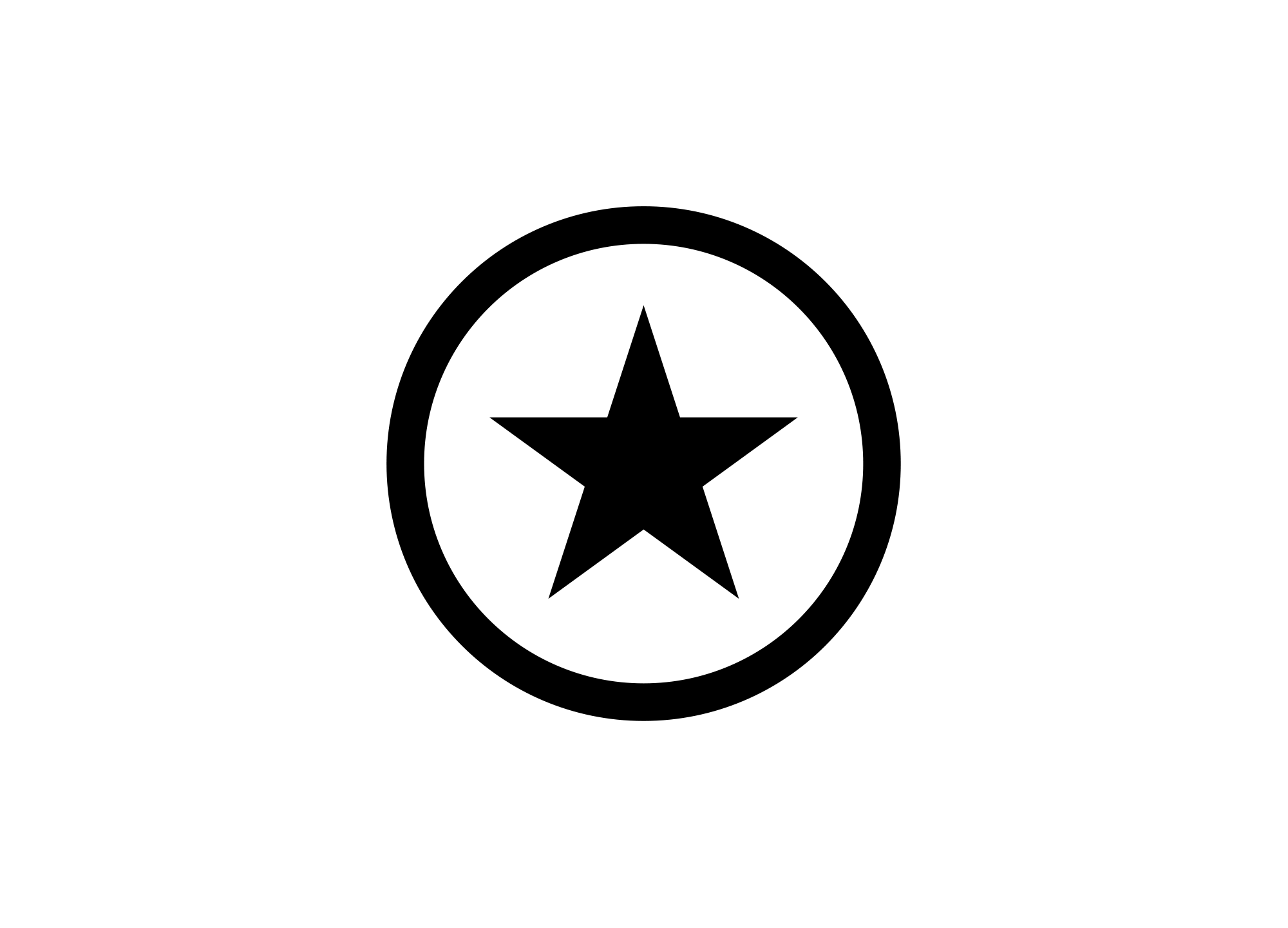  Black  star  Logos 