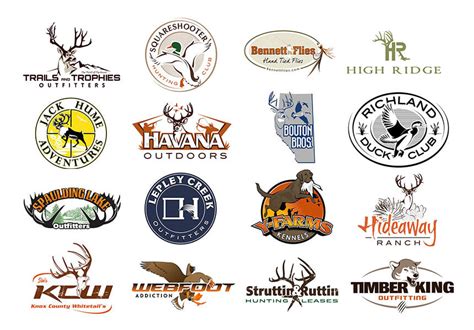 Hunting company Logos