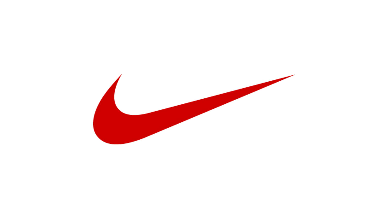 the red nike logo