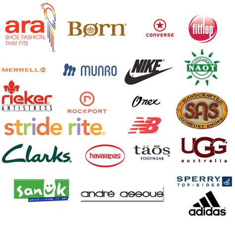 shoes brand names