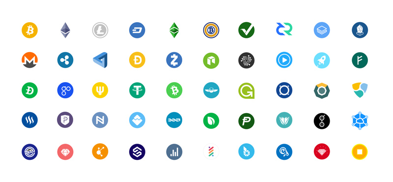 Cryptocurrency Logos