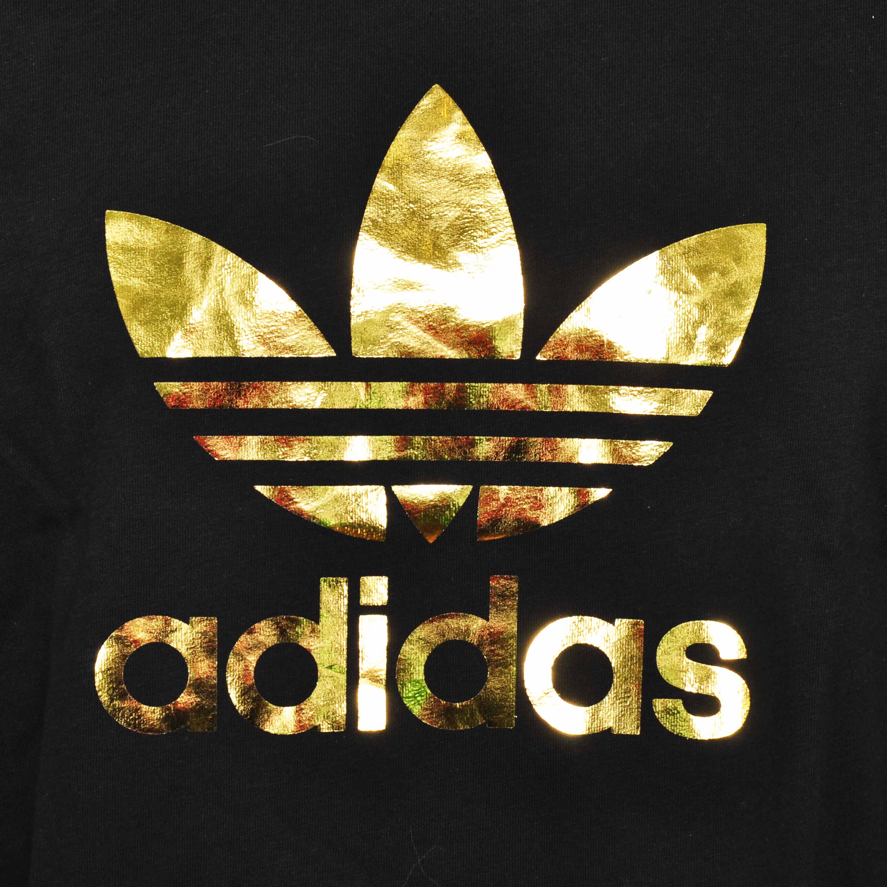 Adidas Gold Logos - adidas logo black background wallpaper roblox