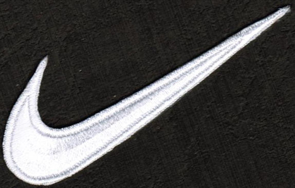 Nike iron on Logos