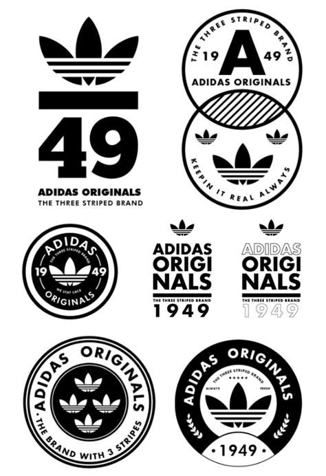 Vintage adidas Logos