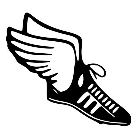yellow sneaker with wings logo