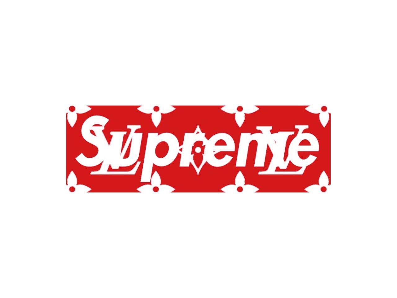 Supreme Louis Vuitton Supreme Box Logo Tee