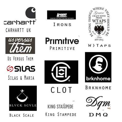 Streetwear Logos