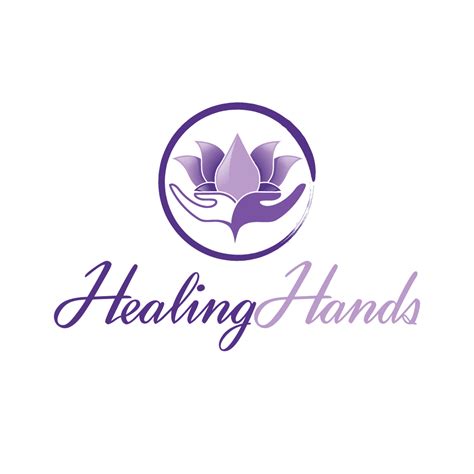 Massage hands Logos