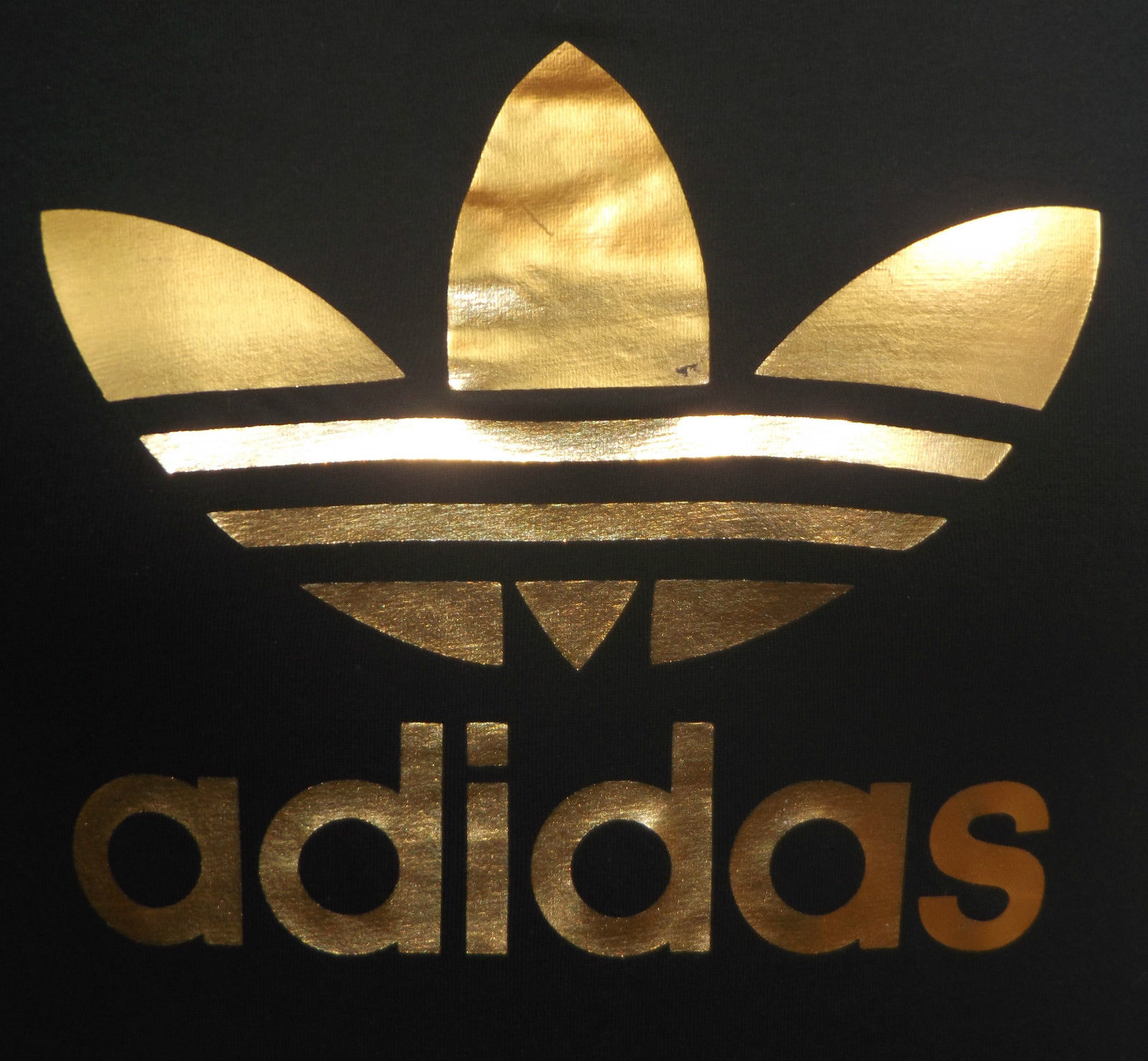 Adidas Gold Logos - gold t shirt roblox adidas