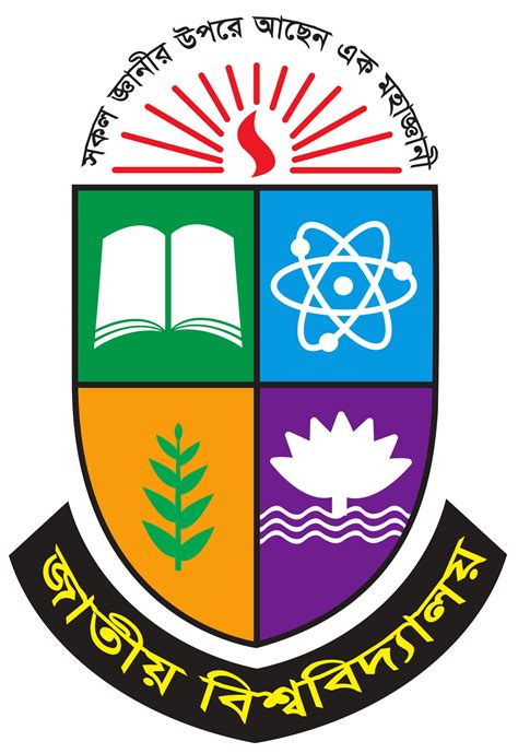 Bangladesh national university Logos