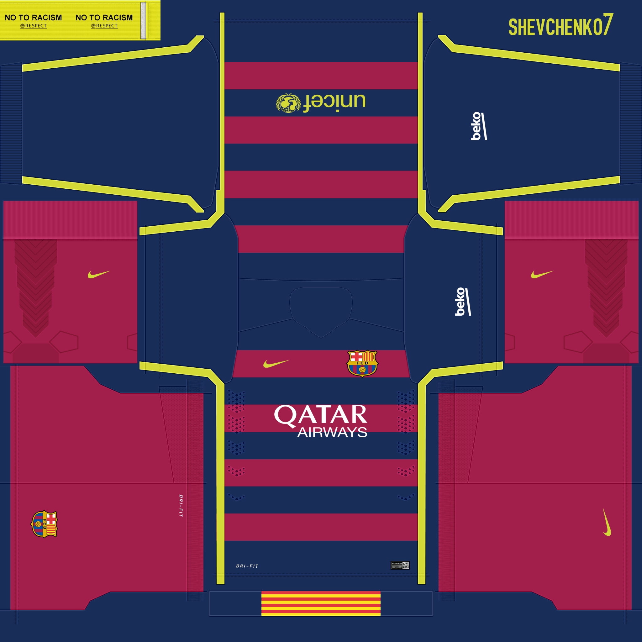 kit jersey barcelona dream league soccer 2018